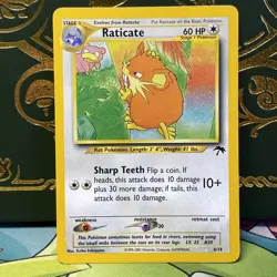 Raticate 06/18 Southern Islands POKEMON CARD LP - Image 1