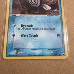 Pokemon Unseen Forces Stamped Poliwag 67/115 Common Reverse Holo Card TCG - Image 4