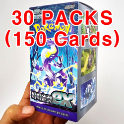 BOX(30+2 PACKS) Violet EX Pokemon TCG Cards SV Booster NEW Factory Sealed KOREAN - Image 2