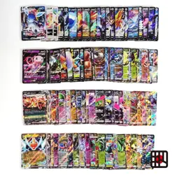 Pokemon Card Bulk Lot 100 V ex VMAX VSTAR NM-LP No Dupes Japanese US Stock 730 - Image 1
