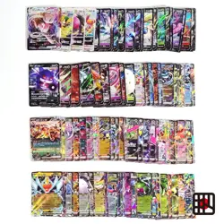 Pokemon Card Bulk Lot 100 V ex VMAX VSTAR NM-LP No Dupes Japanese US Stock 731 - Image 1