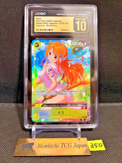 CGC PRISTINE 10 Nami ST29-008 Alt Art C Stard Deck EGGHEAD ONE PIECE Card JP④ - Image 1