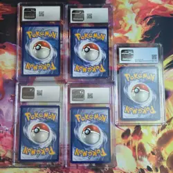 Pokemon CGC Graded Card Lot 5x Suicune ex, Leafeon, Corviknight, Koffing, Jolte… - Image 2