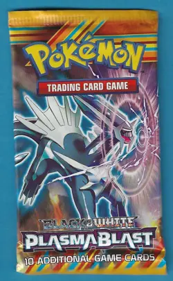Pokemon "Plasma Blast" 10-Card Sealed Booster Lot for collectiblestothemoon - Image 1