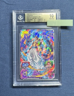 Gogeta SBPSJ-01 UM Promo Dragon Ball Super Heroes Trading Card BGS 10 - Image 1