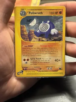 Poliwrath Skyridge Pokemon Card 26/144 Regular Rare - Image 3