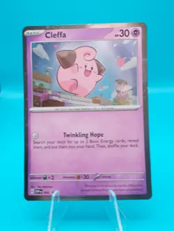 Cleffa 095 Sv: Scarlet & Violet Promo Cards Pokemon TCG Cosmos Holo NM/M - Image 1