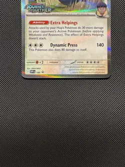 Hop’s Snorlax 184 (Prerelease) Sv: Scarlet & Violet Promo Cards Near Mint - Image 4