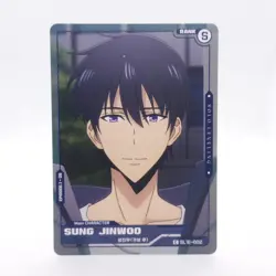 Sung Jinwoo Solo Leveling Mapniverse SL1E-002 C Korean Anime Trading Card - Image 1