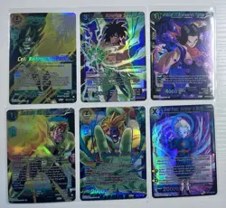 Dragon Ball Super Card Game TCG 6 Foils & Regular Cards - Image 1