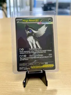 Mega Absol EX 180/132 ME01 Holo Rare Illustration Card - Image 1