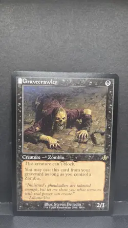 Gravecrawler (Retro Frame) - R380 NM - MTG - Innistrad Remastered (INR) - Image 1