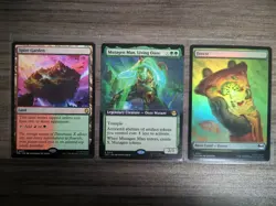 MTG Teenage Mutant Ninja Turtles Lot – Spire Garden + Mutagen Man + Pizza Forest - Image 1