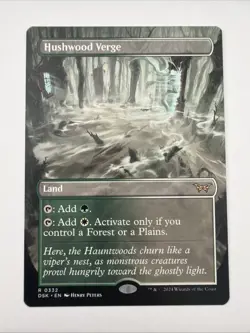 Hushwood Verge (Borderless) Duskmourn: House of Horror Regular - Image 1