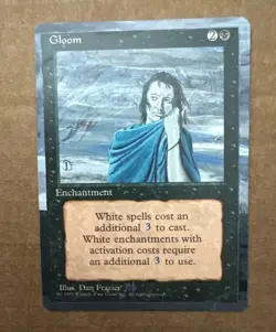 Gloom (4th Edition) ALTERED with floating borders, hand painted! - Image 1