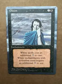 Gloom (4th Edition) ALTERED with floating borders, hand painted! - Image 2
