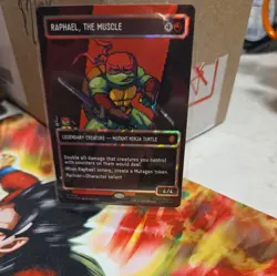 Raphael The Muscle MTG (Surge Foil) Teenage Mutant Ninja Turtles - Image 3