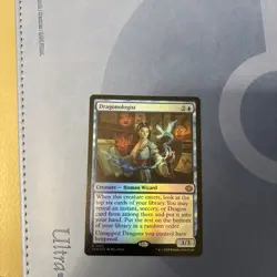 Dragonologist - FOIL - NM MTG TDM - Tarkir: Dragonstorm 0042 Rare - Image 1