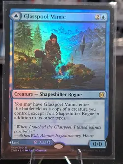 Glasspool Mimic Foil Zendikar Rising MTG Magic the Gathering - Image 1