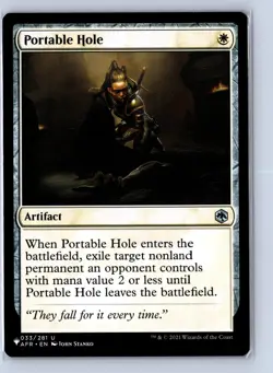 MAGIC TG: Adventures in the Forgotten Realms #33 Portable Hole Uncommon .M2A - Image 1