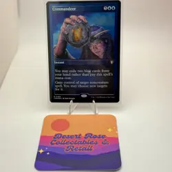 MTG Commandeer 484 Foil Etched Commander Masters CMM - Image 1