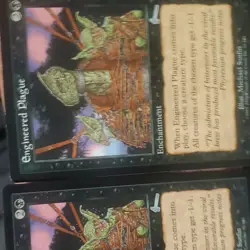 Magic: The Gathering Engineered Plague x2 Enchantment English - Image 1