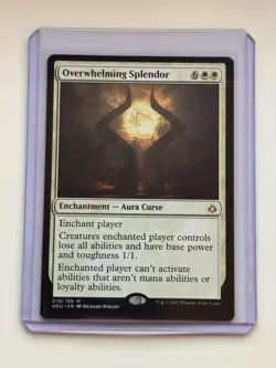 Overwhelming Splendor NON-FOIL Hour of Devastation #19 NM - MTG ENG - Image 1