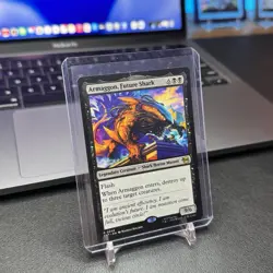 MTG Armaggon, Future Shark 0058 - Teenage Mutant Ninja Turtles Regular Rare NM/M - Image 3