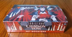 MTG Innistrad: Crimson Vow Set Booster Box Brand New Sealed 30 Packs+Box topper - Image 1