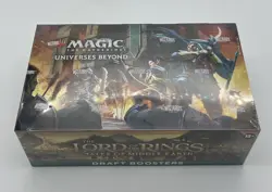 Magic The Gathering Lord of the Rings Tales Middle-Earth Draft Booster Box New! 195166204932 - Image 1