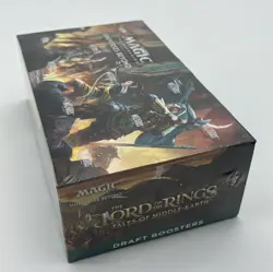Magic The Gathering Lord of the Rings Tales Middle-Earth Draft Booster Box New! 195166204932 - Image 4