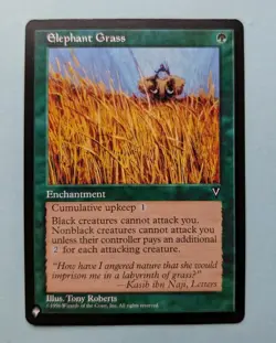 Elephant Grass (LP) Visions VIS Magic MTG - Image 1