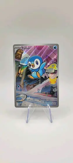 Pokemon TCG: Piplup MEP 042 First Partner Promo 30th Anniversary - NM - Image 1