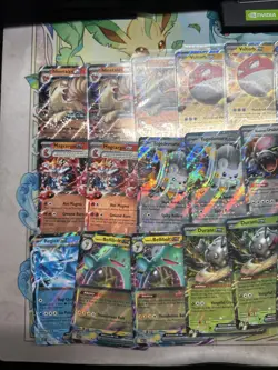 Pokemon 40 Ex Card Lot Bulk Scarlet Violet Mega Evaluations nm Near Mint #4 - Image 2