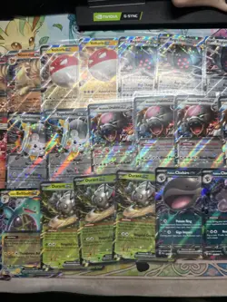Pokemon 40 Ex Card Lot Bulk Scarlet Violet Mega Evaluations nm Near Mint #4 - Image 5