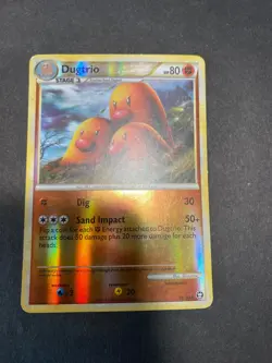Dugtrio 19/102 Triumphant Reverse Holo Pokemon TCG RARE - Image 1