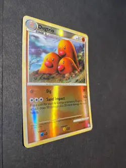 Dugtrio 19/102 Triumphant Reverse Holo Pokemon TCG RARE - Image 2