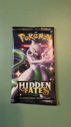 Pokemon TCG Hidden Fates Booster Packs Lot of 4 English - Image 3