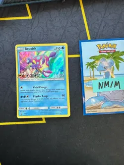 Pokemon Card Bruxish Sun & Moon Base Prerelease Promo SM11 172 💎NM💎 - Image 1