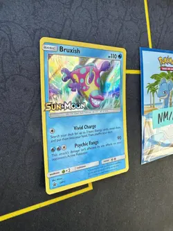 Pokemon Card Bruxish Sun & Moon Base Prerelease Promo SM11 172 💎NM💎 - Image 3