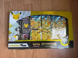 Pokemon Celebrations Pikachu V-Union Special Collection Sealed 25th Anniversary 820650809156 - Image 1