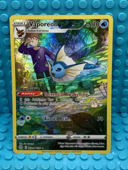 Pokemon TCG Vaporeon TG02/TG30 Trainer Gallery Brilliant Stars - Image 1