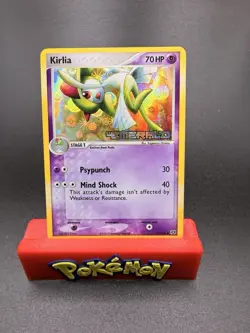 KIRLIA EX Emerald Stamped Holo 2005 Pokemon TCG 33/106 LP-c - Image 1