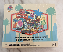 Exclusive Anaheim 2025 Pokemon World Championships👑 COIN, DAMAGE COUNTER MARKER - Image 1
