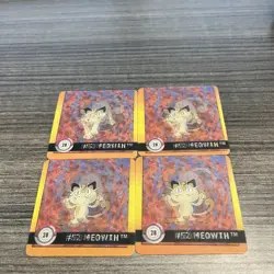 1999 Artbox Pokemon Action Flipz Premier Edition Meowth Persian #28 Lenticular - Image 1