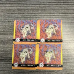1999 Artbox Pokemon Action Flipz Premier Edition Meowth Persian #28 Lenticular - Image 2