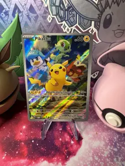 Pikachu Black Star Promos 27/ SV NM Condition Pokemon TCG - Image 1
