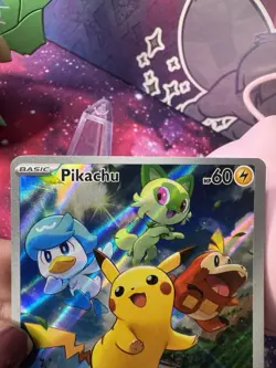 Pikachu Black Star Promos 27/ SV NM Condition Pokemon TCG - Image 2