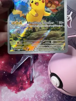 Pikachu Black Star Promos 27/ SV NM Condition Pokemon TCG - Image 3