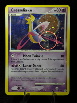 Pokemon TCG Cresselia 2/106 Great Encounters Holo with SWIRL - LP/NM - Image 1